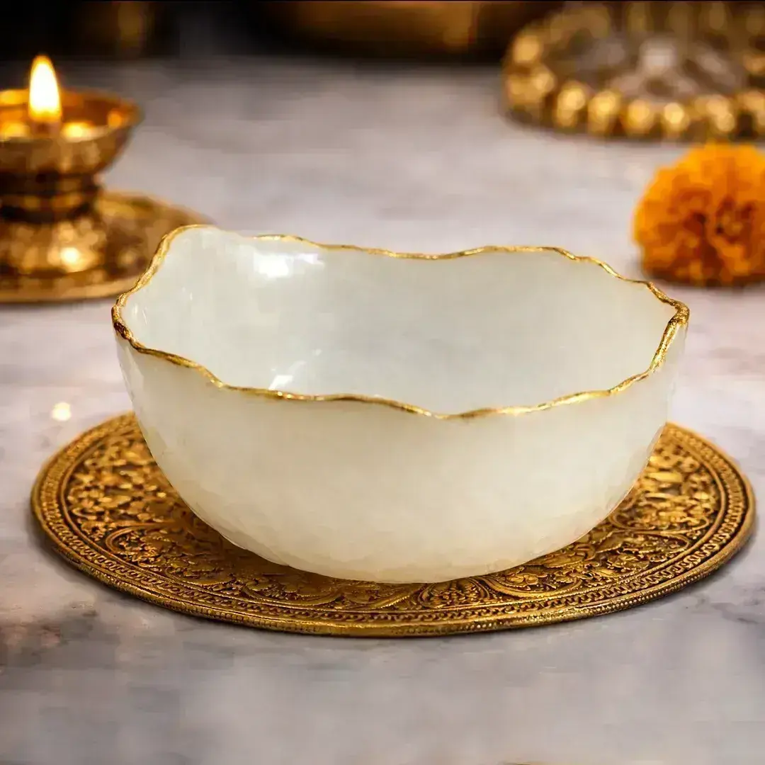 Selenite Bowl
